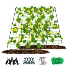 Gartentragwerk mit Gitter 1,2 x 1,2 m