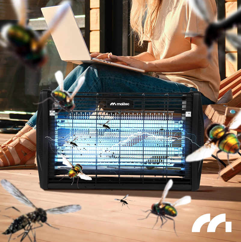 Elektromos rovarcsapda MASTERKILLER20W-BL