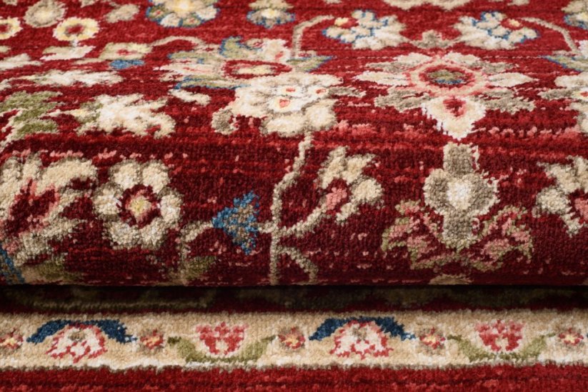 RIVOLI Vintage stílusú modern szőnyeg piros - Méret: Šírka: 200 cm | Dĺžka: 305 cm