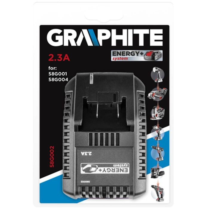 Punjač za baterije Energy+ 58G002 GRAPHITE