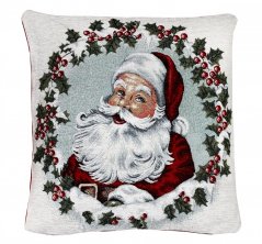 Božićna goblen jastučnica s Djedom Božićnjakom 42x42 cm