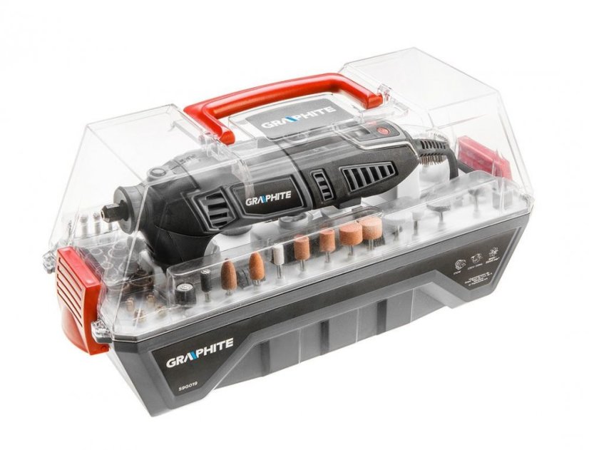 Mini smerigliatrice con potenza di 170W 59G019 GRAPHITE