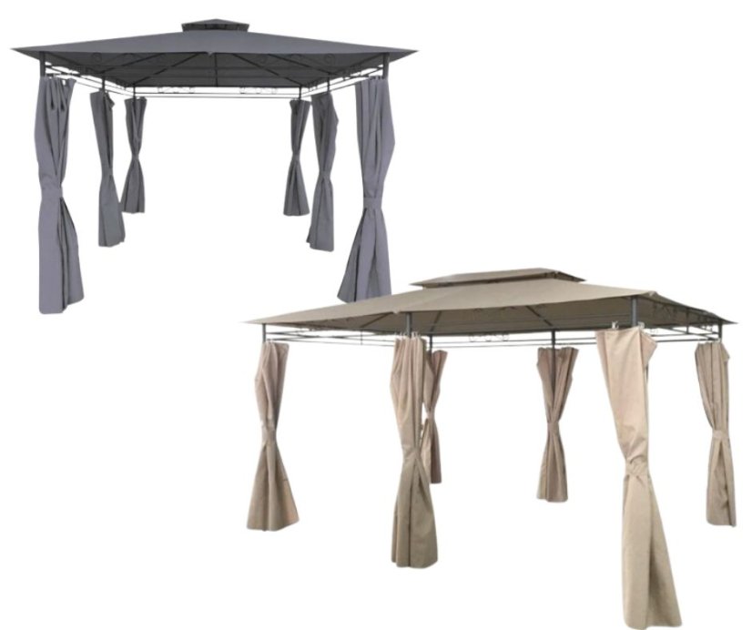 Stabil kerti pavilon 3 x 4 m