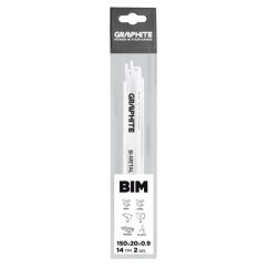 GRAPHITE 57H951 Orrfűrészlap 150 mm 2 db