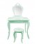 Toilette per bambini color verde menta