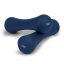 Fitness-Set Neopren-Hanteln in blau 2x3 kg