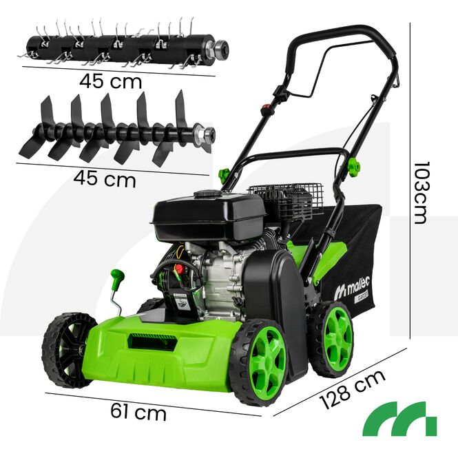 Aerator și tăietor vertical pe benzină MALTEC MASTERLAWN-OIL4000