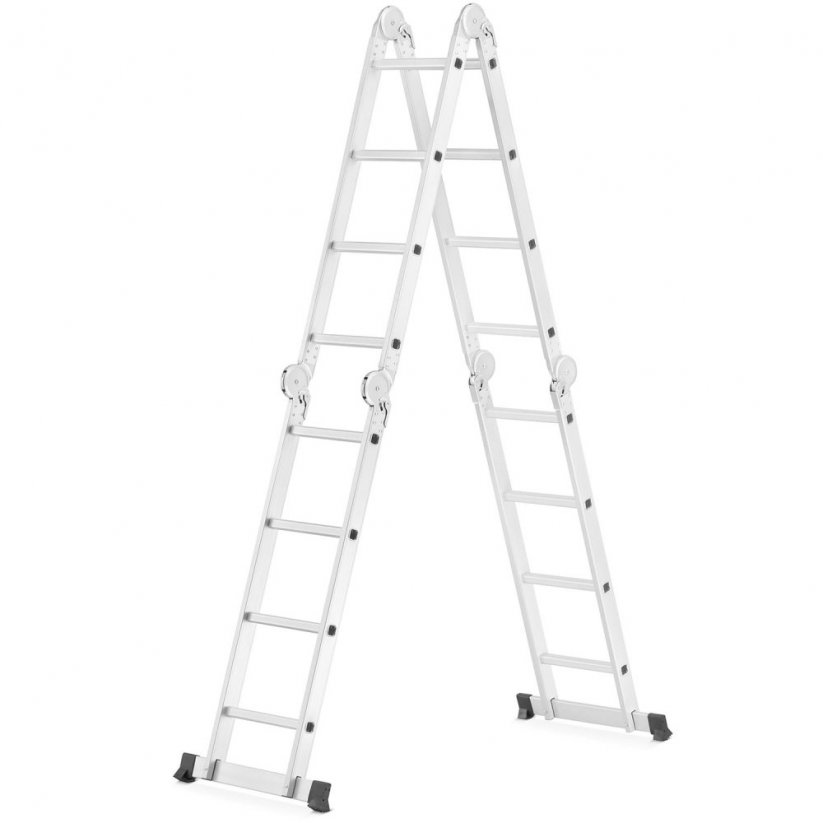 4x4 многофункционална шарнирна стълба с платформа