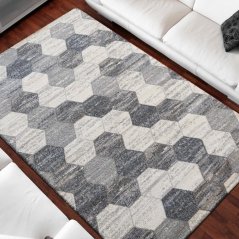 Стилен сив килим, подходящ за всяка стая