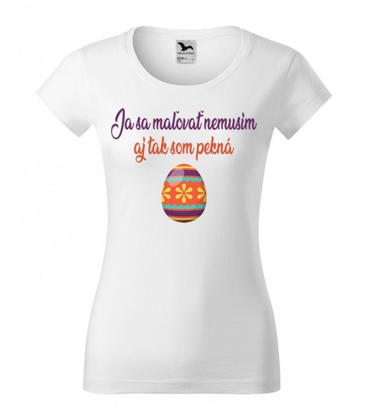 Dámske tričko na Veľkú noc s krátkym rukávom