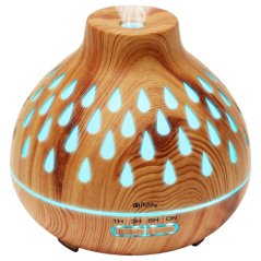 Aroma-Diffusor und Luftbefeuchter 400 ml mit LED-Hintergrundbeleuchtung