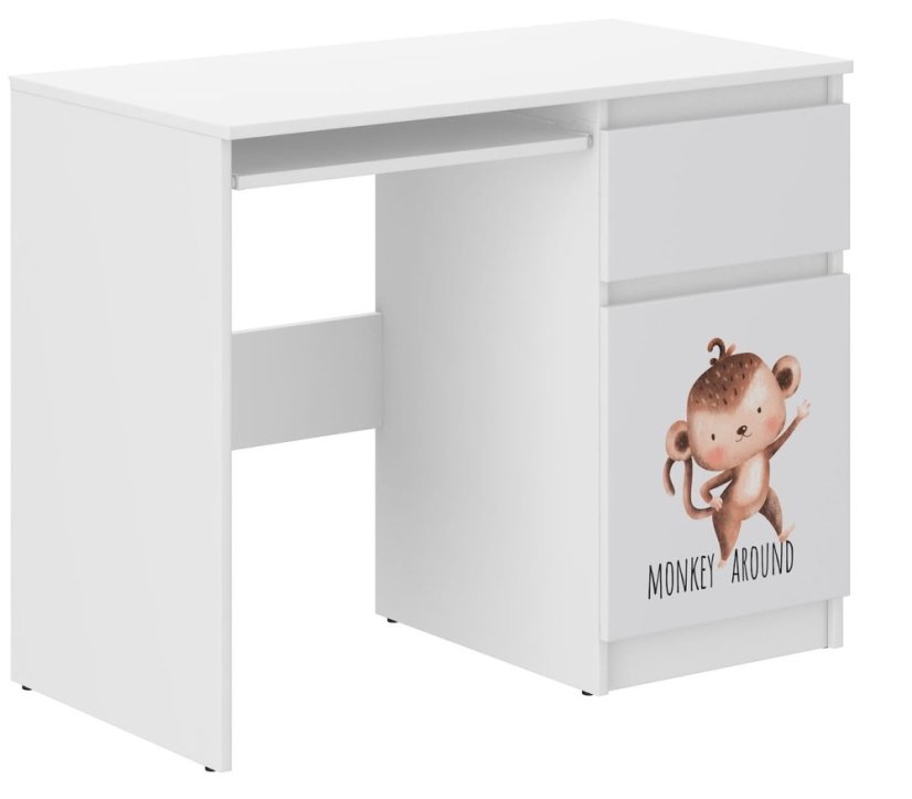 Kinderschreibtisch mit Affe 77x50x96 cm
