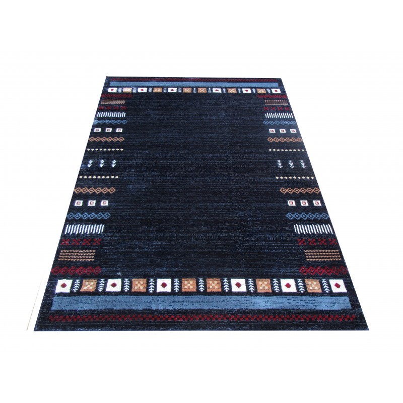 Lussuoso tappeto blu per il soggiorno