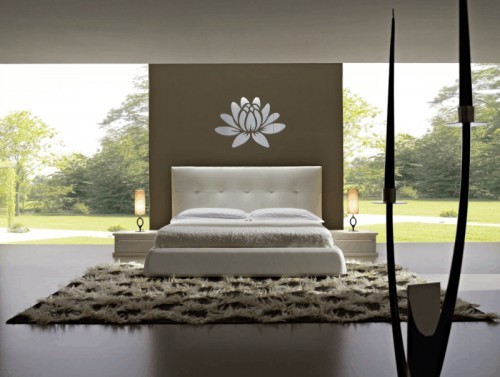 Oglindă decorativă asimetrică pentru interior