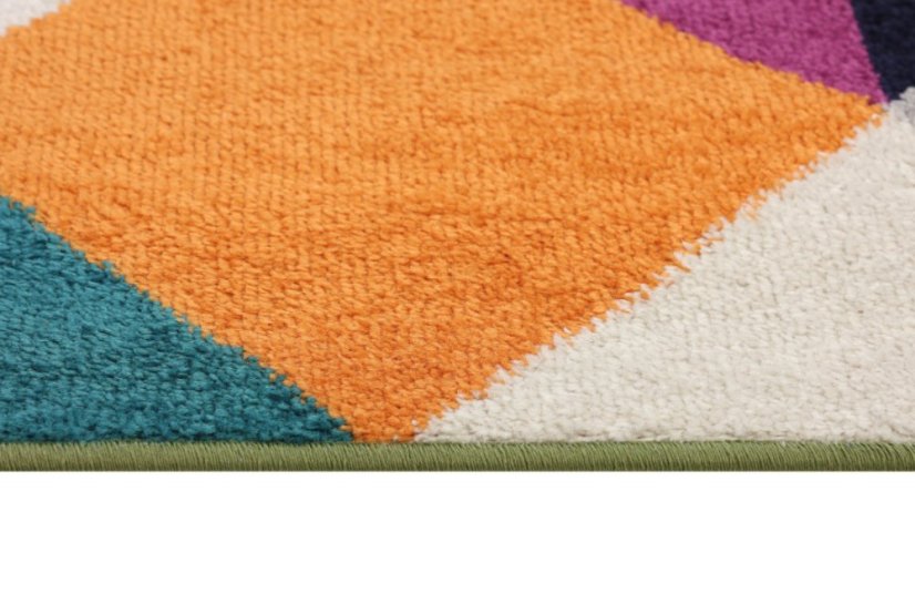 Dizajnový koberec s farebným vzorom Salsa