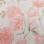 Romantische weiße Bettwäsche mit rosa Rosen