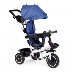 Триколка, детска количка в синьо ECOTOYS