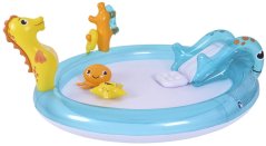Aufblasbares Kinderschwimmbecken 200 x 152 x 40 cm mit Zubehör