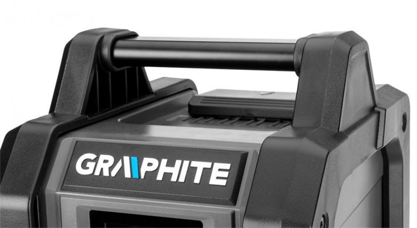 Stavebné rádio značky Graphite Energy+ 