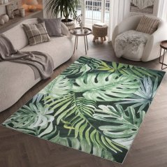 Модерен килим FLANNEL с мотив от монстера