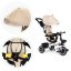 Dreirad, Kinderwagen in beige ECOTOYS Dreirad, Kinderwagen in beige ECOTOYS