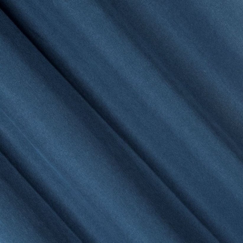 Jednobarevné stínící závěsy modré barvy 140 x 250 cm