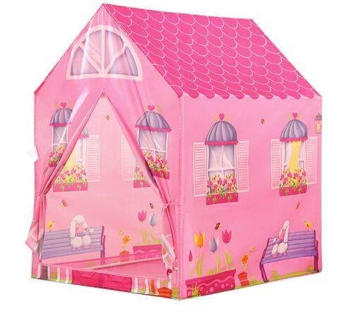 Růžový dětský domeček na hraní Barbie
