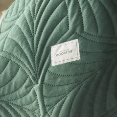 Zeleni prekrivač od velura Feel  200 x 220 cm
