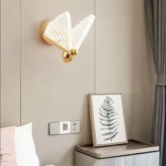 Pillangó alakú LED-es fali lámpa