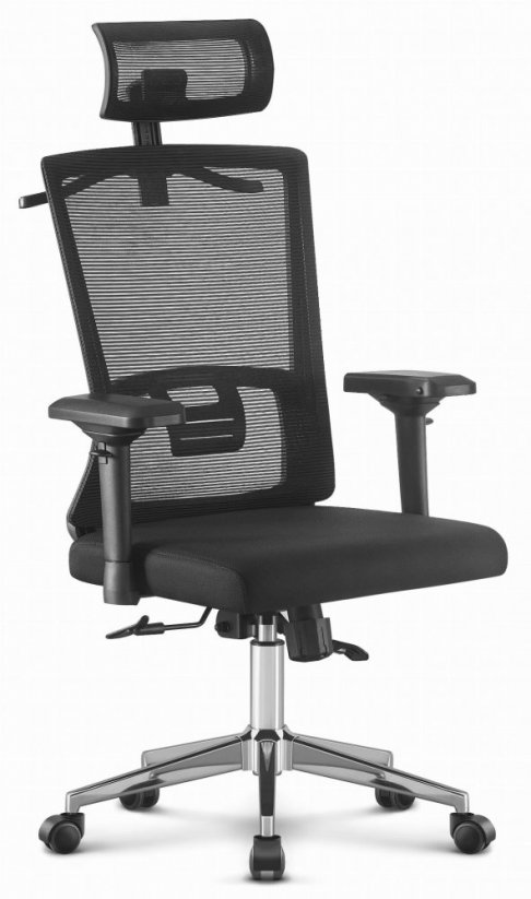 Ergonomski vrtljivi pisarniški stol HC- 1027 BLACK MESH