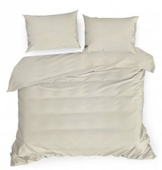 Obojstranné kvalitné posteľné obliečky v béžovej farbe