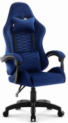 HC-1000 játékszék NAVY - bársony szövet