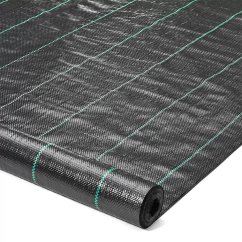 Agrotextília fekete 70g/m 1,6x100m + 100 tűk