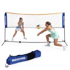 Skladacia športová sieť MovePro 3v1 - badminton, tenis a volejbal s nastaviteľnou výškou