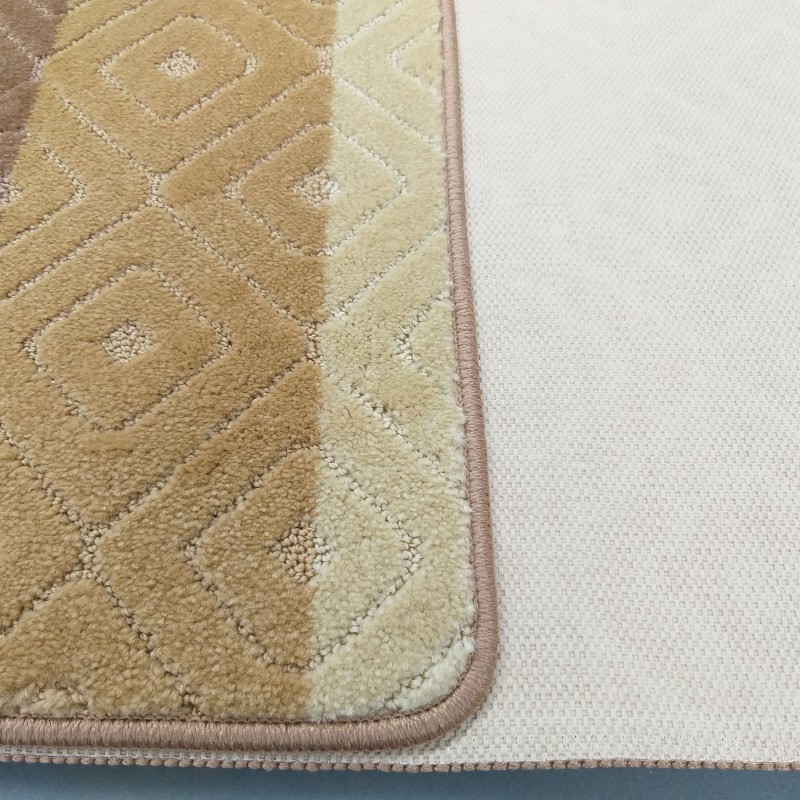 Mäkká kúpeľňová predložka v béžovej farbe