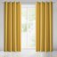 Luksuzna zatemnitvena zavesa v rumeni barvi za dnevno sobo 135 x 250 cm