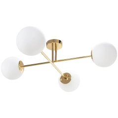 Apparecchio da soffitto di design con 4 punti luce
