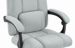 Ergonomska uredska stolica CABRO C505 do 150 kg siva