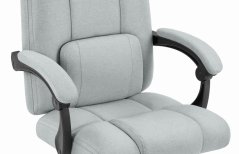 Ergonomska uredska stolica CABRO C505 do 150 kg siva