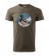 Tricoul de vânătoare cu imprimare de rață sălbatică
