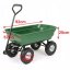 Kippbarer Gartenwagen mit festem Griff