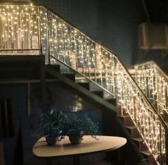 Nádherné vánoční led osvětlení 500 LED 19m