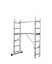 Hliníkové lešenie 2x6 / rebrík 33 x 114 cm Hliníkové lešenie 2x6 / rebrík 33 x 114 cm