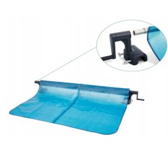 Solární plachtový naviják pro bazén