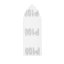 Carta abrasiva velcrata delta 32 x 92 mm, K60, K100, K180, set di 15 pezzi 54H008 GRAPHITE