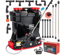 Spruzzatore a batteria 20L con tubo telescopico e 4 ugelli