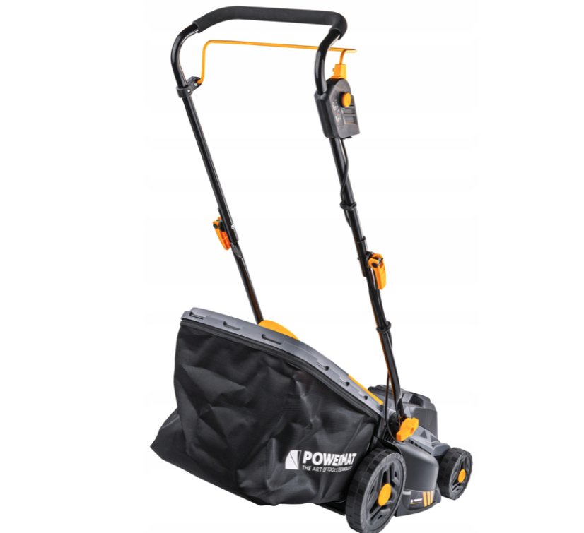 Akumulátorová kosačka s 32 cm nožom a 30 l košom PM-KSA-20M + dve batérie