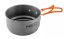 Camping Topf- und Pfannenset 2in1, eloxiertes Aluminium, 900 + 500 ml