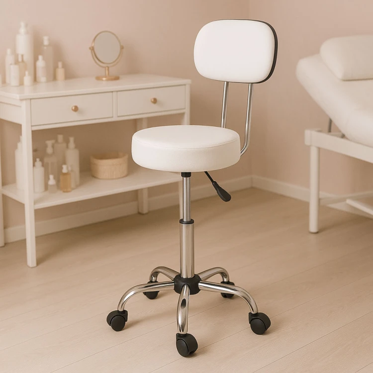 Scaun pivotant cu spătar reglabil pe înălțime