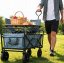 Ultralehký skládací zahradní přepravní vozík - nosnost 100 kg